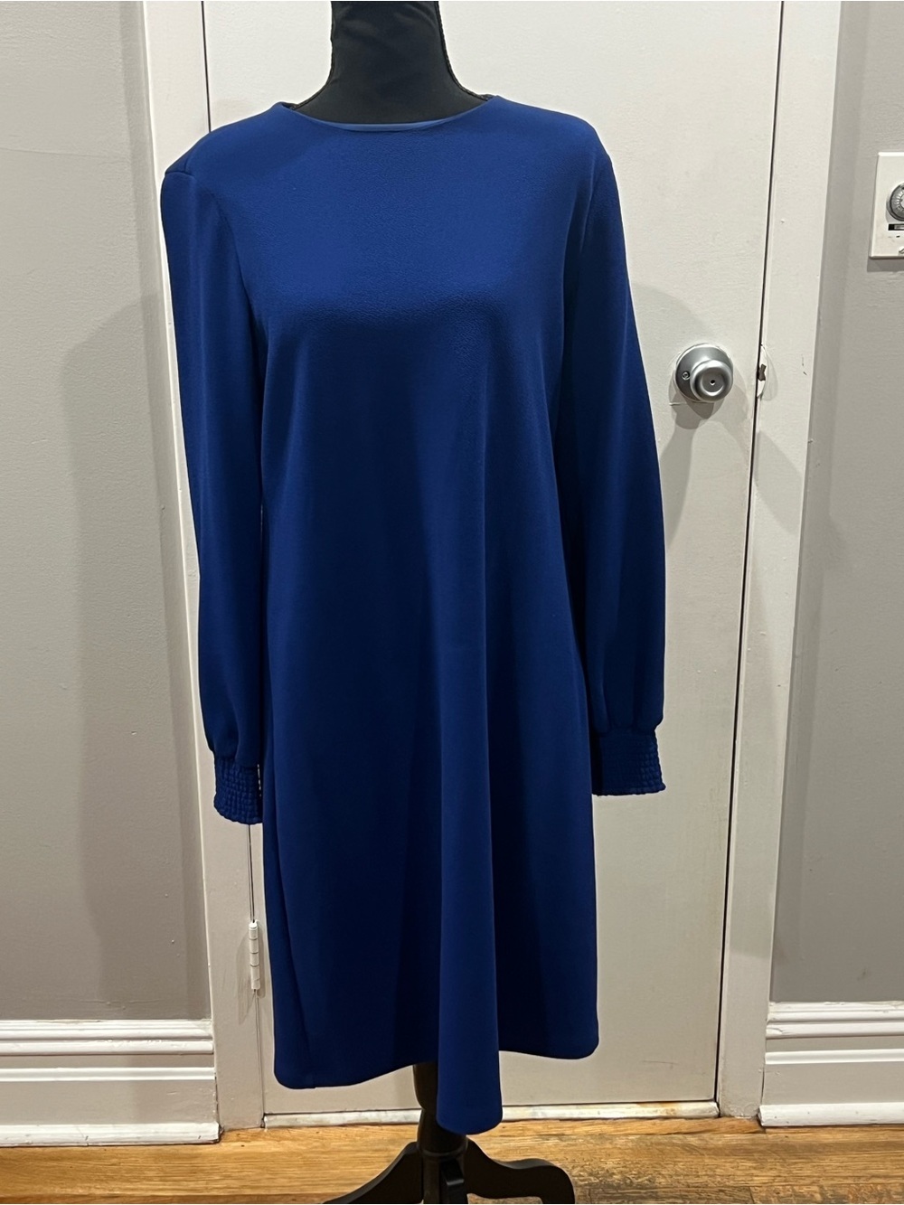 T Tahari blue dress
